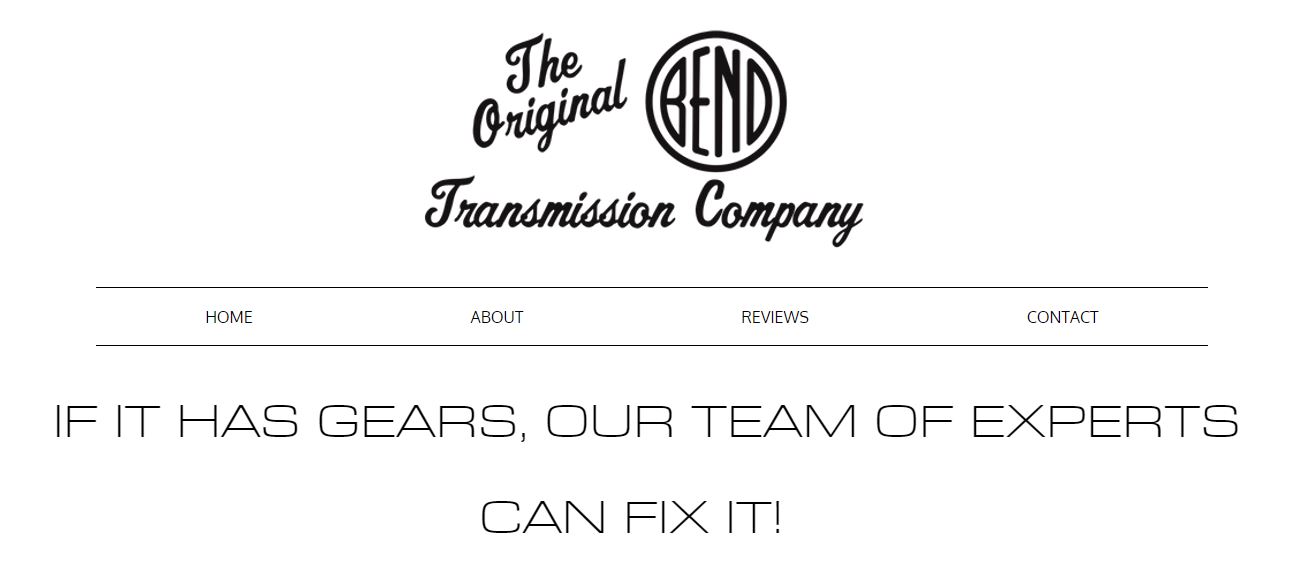 The Original Bend Transmission Company